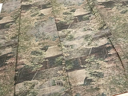 平和屋着物●本場大島紬　カタス7マルキ　総絣　法然院　正絹　逸品　未使用　AABD0759fy