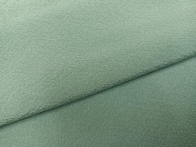 平和屋着物●本草木染作家 瑞鳳 色無地 青竹色 正絹 逸品 AABD0777ph
