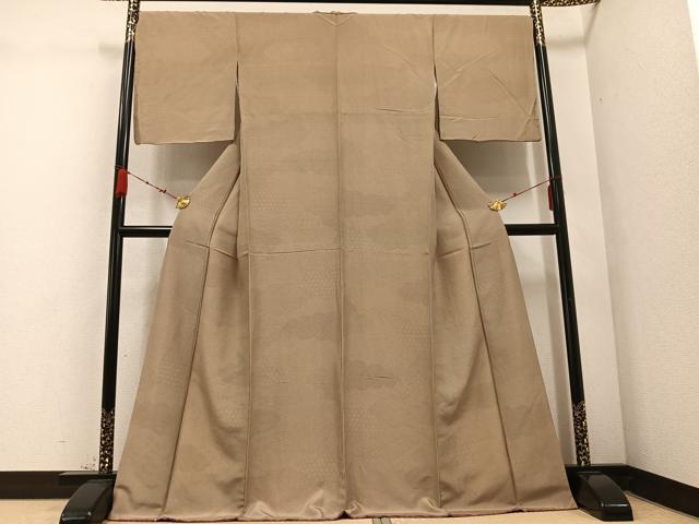 平和屋着物●江戸小紋　寄せ小紋柄　正絹　逸品　AABD0783ph