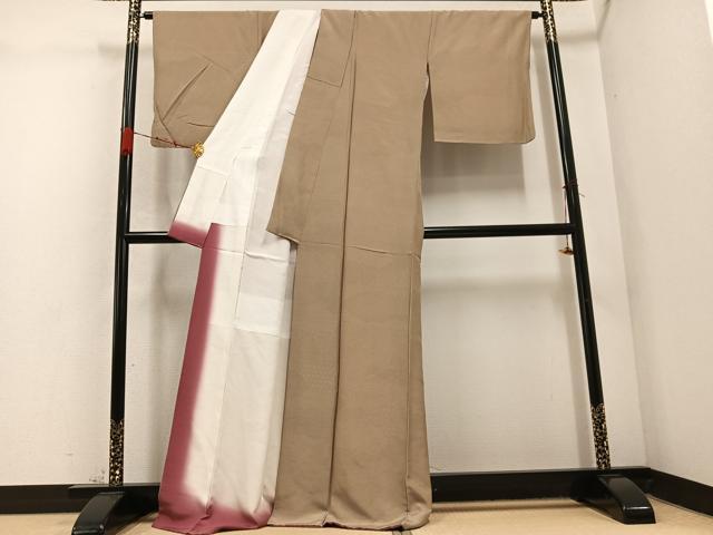 平和屋着物●江戸小紋　寄せ小紋柄　正絹　逸品　AABD0783ph