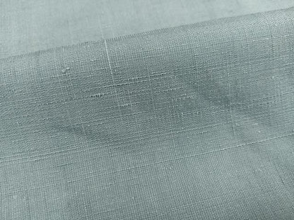平和屋着物●上質な紬　色無地　藍鼠色　正絹　逸品　AABD0797ph