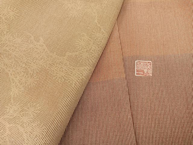 平和屋着物●江戸小紋 浅野栄 色留袖 松 正絹 逸品 AABD0814ph