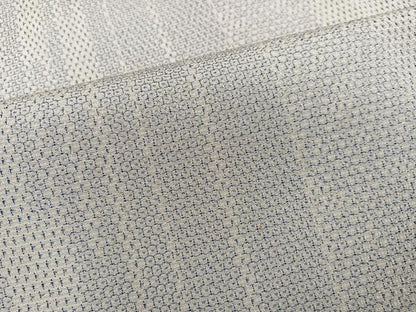平和屋着物●本塩沢　110亀甲　間道　正絹　逸品　AABD0831ph