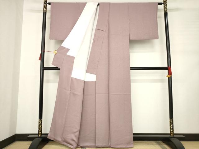平和屋着物●本草木染作家　瑞鳳　色無地　鴇浅葱色　正絹　逸品　AABD0866ck