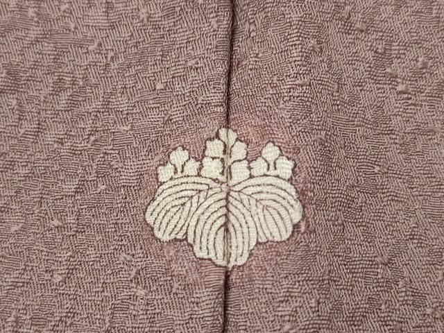 平和屋着物●本草木染作家　瑞鳳　色無地　鴇浅葱色　正絹　逸品　AABD0866ck