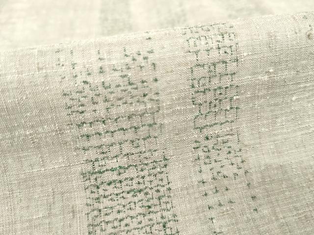 平和屋着物●本場結城紬 重要無形文化財 120亀甲 飛び亀甲柄 短冊文 茶鼠色地 正絹 逸品 AABD0888ck