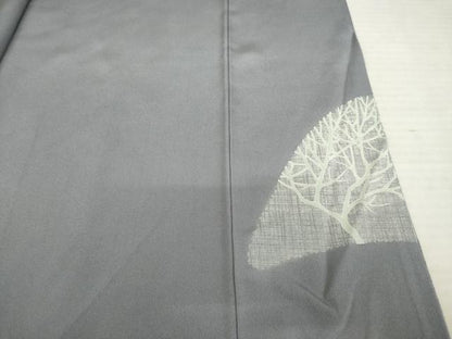 平和屋着物●訪問着　風景文　金彩　正絹　逸品　AABD0915ck