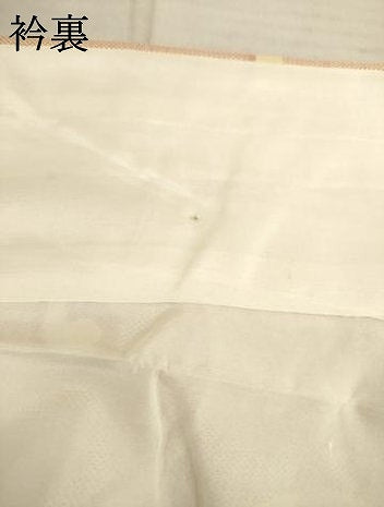 平和屋着物●本場大島紬　カタス9マルキ　唐草文　正絹　逸品　AABD0937ck