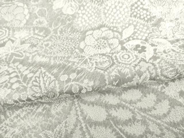 平和屋着物●天目織 お召 辻が花 正絹 逸品 AABD0945ck