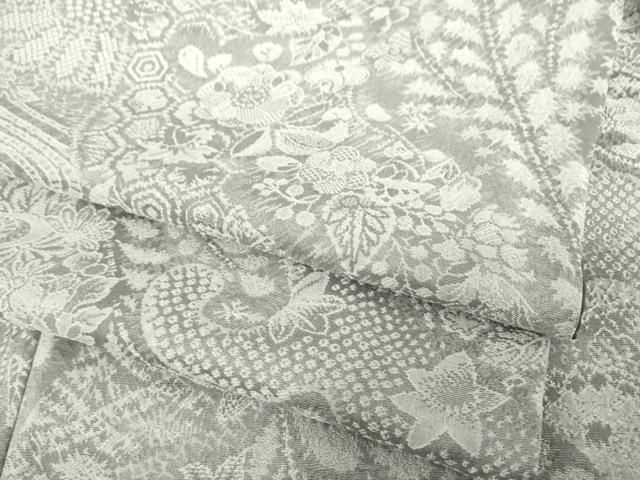 平和屋着物●天目織 お召 辻が花 正絹 逸品 AABD0945ck