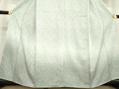平和屋着物●訪問着 総絞り 霞文 暈し染め 正絹 逸品 AABD0952ck