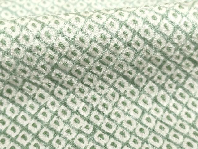 平和屋着物●訪問着 総絞り 霞文 暈し染め 正絹 逸品 AABD0952ck