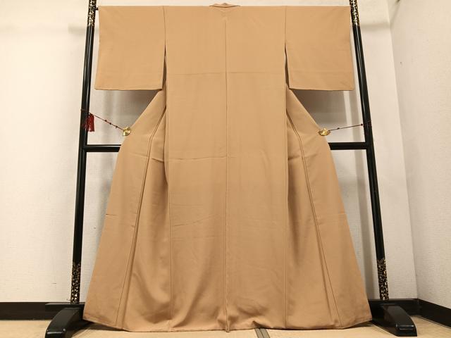 平和屋着物●江戸小紋　極小鮫小紋柄　高島屋扱い　正絹　逸品　AABD0971ph