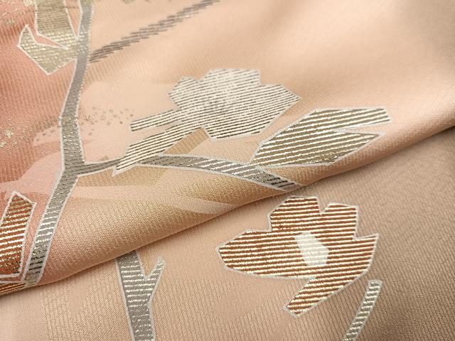 平和屋着物●訪問着 竹屋町刺繍 枝椿 暈し染め 金銀彩 そごう扱い 正絹 逸品 未使用 AABD0988ph