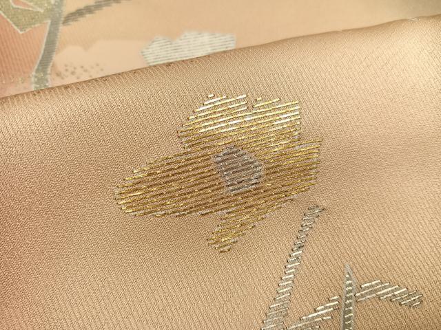 平和屋着物●訪問着 竹屋町刺繍 枝椿 暈し染め 金銀彩 そごう扱い 正絹 逸品 未使用 AABD0988ph