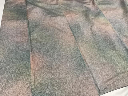 平和屋着物●本場大島紬　染大島　霞文　暈し染め　正絹　逸品　AABD1007ph