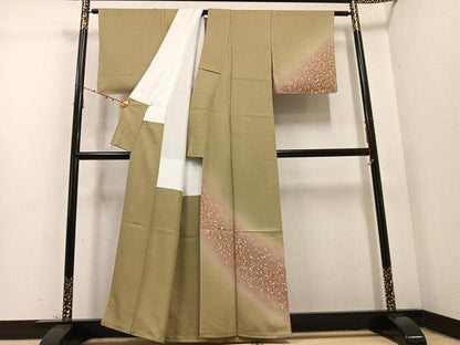 平和屋着物●訪問着 作家物 霞文 暈し染め 正絹 逸品 未使用 AABD1009ph