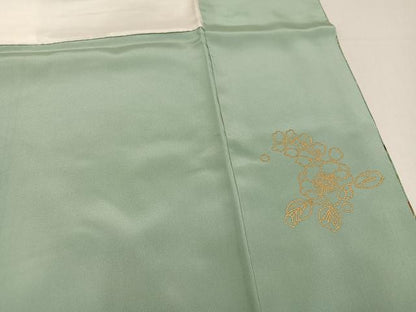 平和屋着物●訪問着 辻が花 暈し染め 金彩 正絹 逸品 AABD1037ph