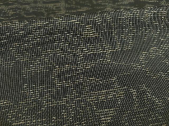 平和屋着物●本場大島紬 風景文 正絹 逸品 AABD1098ck