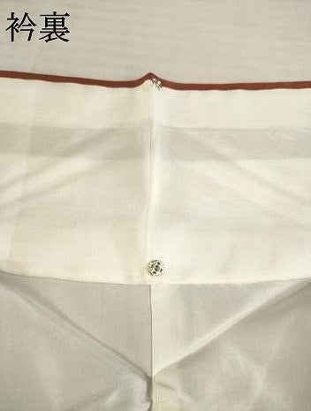 平和屋着物●上質な色無地 菊地紋 海老茶色 正絹 逸品 未使用 AABD1111ck