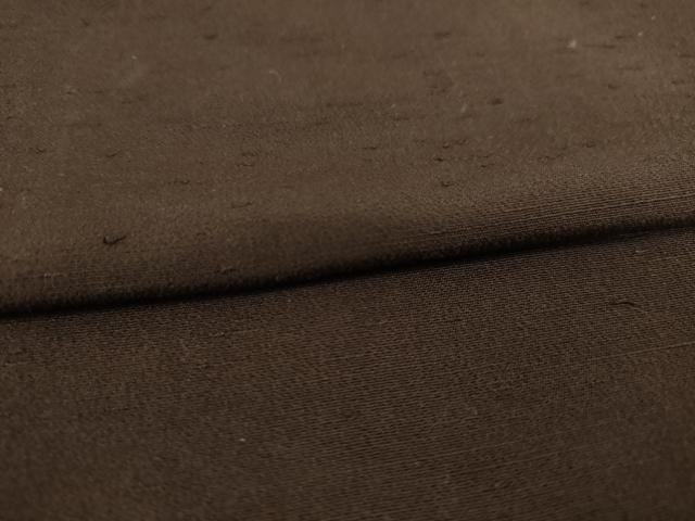 平和屋着物●男性 紬 アンサンブル 色無地 赤墨色 正絹 逸品 AABD1115ck
