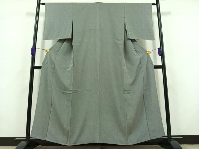 平和屋着物▽江戸小紋 単衣 角通し 正絹 逸品 AABD1238jh