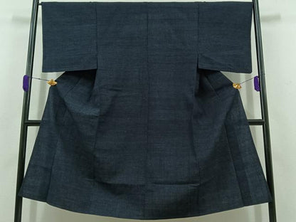 平和屋着物▽男性 紬 単衣 霞文 正絹 逸品 AABD1240jh