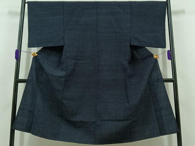 平和屋着物▽男性 紬 単衣 霞文 正絹 逸品 AABD1240jh