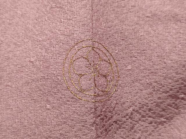 平和屋着物■訪問着　中国三大刺繍　汕頭刺繍　スワトウ刺繍　鏡裏花文　鴇浅葱色　正絹　逸品　AABD1364ma