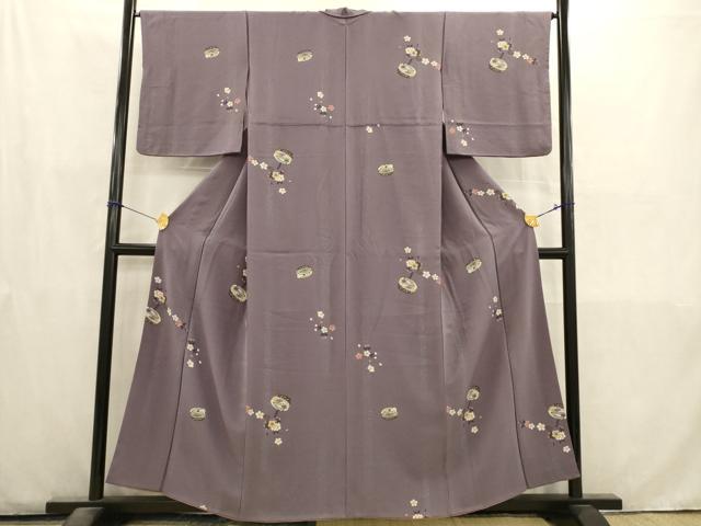 平和屋着物■上質な小紋 花簪 草履 正絹 逸品 AABD1378ma