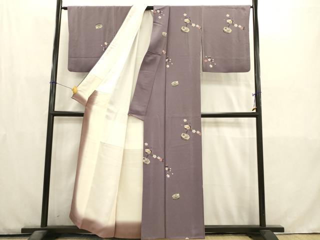 平和屋着物■上質な小紋 花簪 草履 正絹 逸品 AABD1378ma
