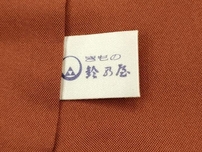 平和屋着物■上質な紬　風景文　鈴乃屋扱い　正絹　逸品　AABD1387ma