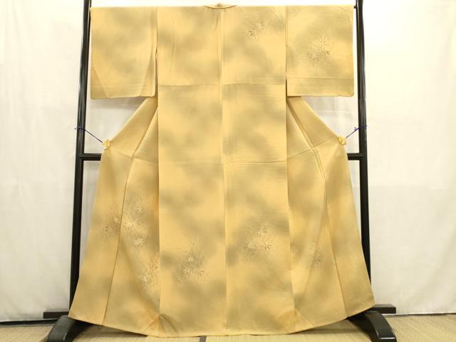 平和屋着物■訪問着　刺繍　楓　暈し染め　正絹　逸品　AABD1400ma