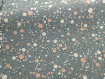 平和屋着物■上質な小紋　水玉文　正絹　逸品　AABD1414ma