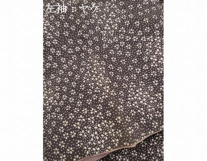平和屋着物■江戸小紋　小花文　正絹　逸品　AABD1420ma