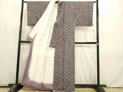 平和屋着物■江戸小紋　小花文　正絹　逸品　AABD1420ma