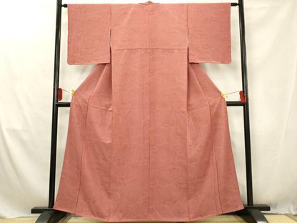 平和屋着物■江戸小紋　雲重ね文　鮫小紋柄　正絹　逸品　AABD1485ma