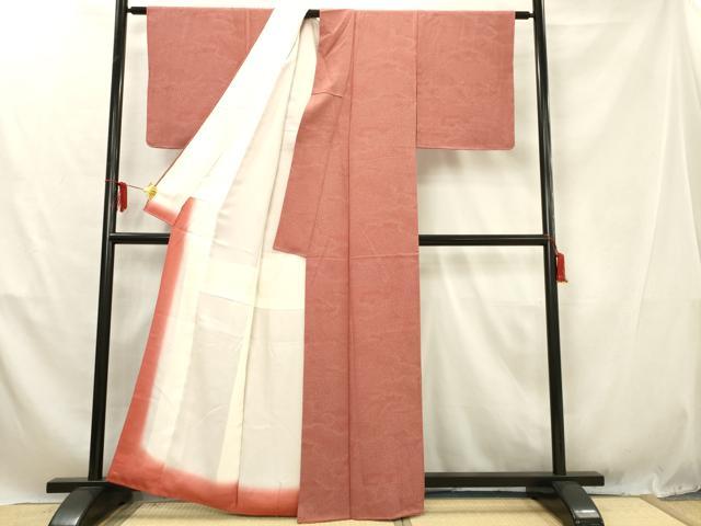 平和屋着物■江戸小紋　雲重ね文　鮫小紋柄　正絹　逸品　AABD1485ma