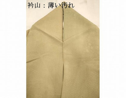 平和屋着物■上質な小紋　風景花地紋　暈し染め　正絹　逸品　AABD1509ma