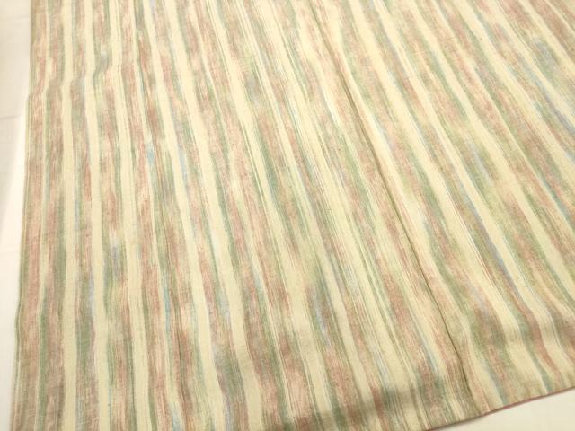 平和屋着物■上質な紬　間道　正絹　逸品　AABD1552ma