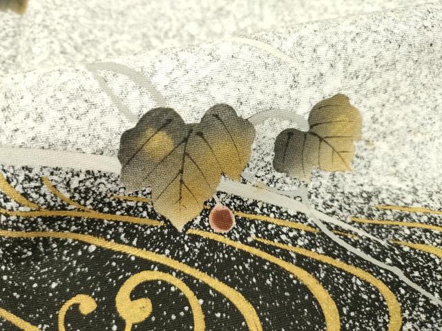平和屋着物●訪問着　枝蕾　正絹　逸品　AABD1601ck