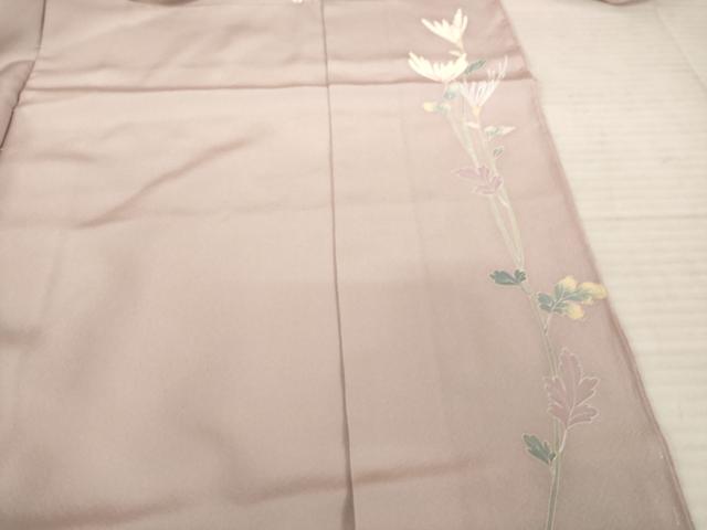 平和屋着物●訪問着　友禅　作家物　裏菊　仮絵羽　正絹　逸品　未使用　AABD1624ck