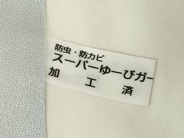 平和屋着物●国際的伝統工芸作家　十二代・藤林徳扇　苑寿 　色留袖　総駒刺繍　藤花房　ロング丈　正絹　逸品　AABD1636ck