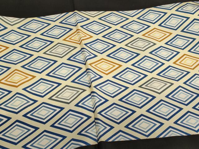 平和屋着物[]七五三　男の子　5才　羽織　菱文　黒地　逸品　AABD1800ja