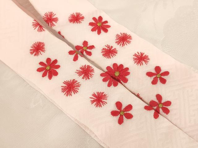 平和屋着物∵女の子 十三参り 子供 祝着・長襦袢(無双仕立て)セット 駒刺繍 絞り 草花文 金彩 逸品 AABD1815ja