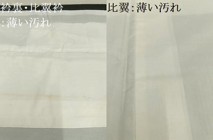平和屋着物■豪華黒留袖 駒刺繍 飛鶴文 金銀彩 正絹 逸品 AABD2243oa