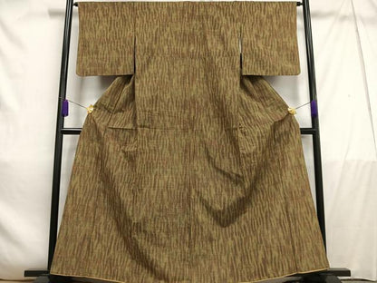 平和屋着物■上質な紬 霞文 正絹 逸品 AABD2279oa