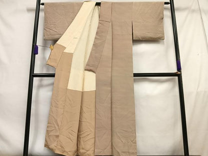 平和屋着物■上質な小紋　霞文　暈し染め　正絹　逸品　AABD2355oa