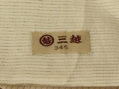平和屋着物＊夏物 色無地 絽 香色 三越扱い 正絹 逸品 AABD3312jd