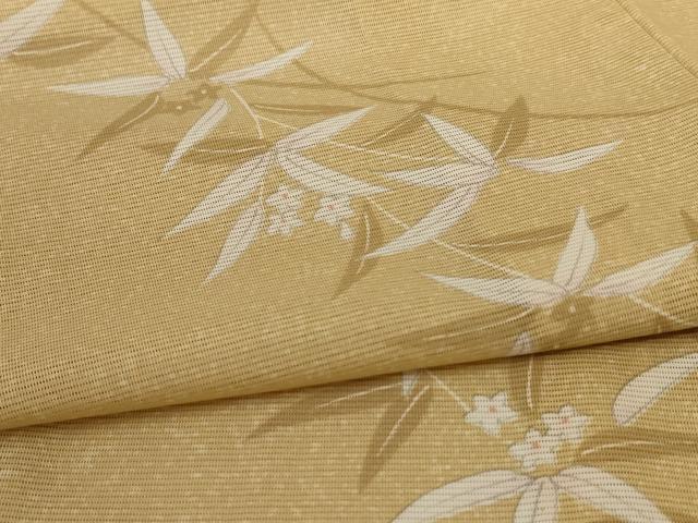 平和屋着物＊夏物　小紋　絽　草花文　洗える着物　未使用　AABD3337jd 平和屋着物＊夏物 小紋 絽 草花文 洗える着物 未使用 AABD3337jd